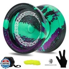 YOYOSTUDIO D24 Finger Spin Yoyo Professional Responsive Yoyo for Kids 8-12 or