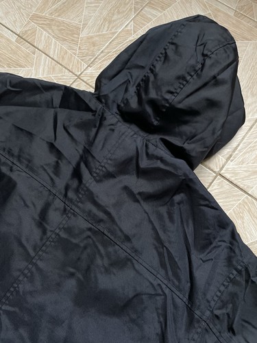 Vintage 90s Calvin Klein Jeans Anorak Jacket Nylon Hong Kong CK Logo L Black - Picture 14 of 18