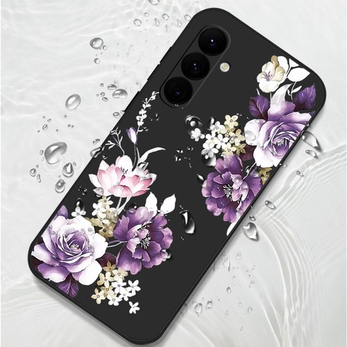 Funda Para Samsung Galaxy A56 A16 A05s A15 S25 S24 S23 S22 Rosa Flor Cubierta Suave - Imagen 6 de 19