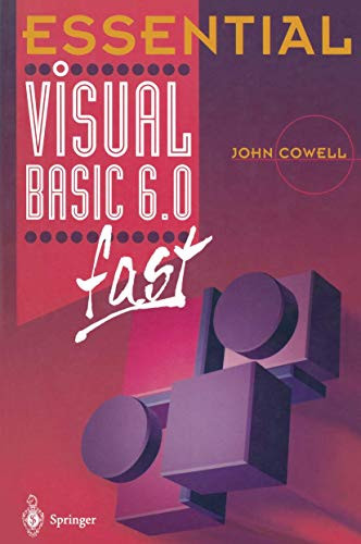 Essential Visual Basic 6.0 fast (Essential Series) by Cowell, John Paperback The - Bild 1 von 2