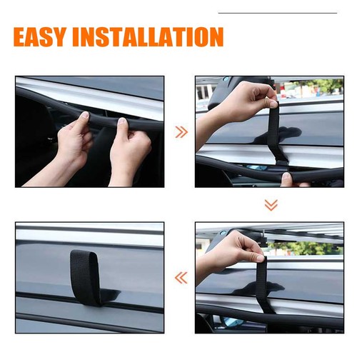 Car Roof Bag Rooftop Cargo Carrier Bag 15 Cubic Feet Waterproof for All Cars ... - Picture 8 of 8