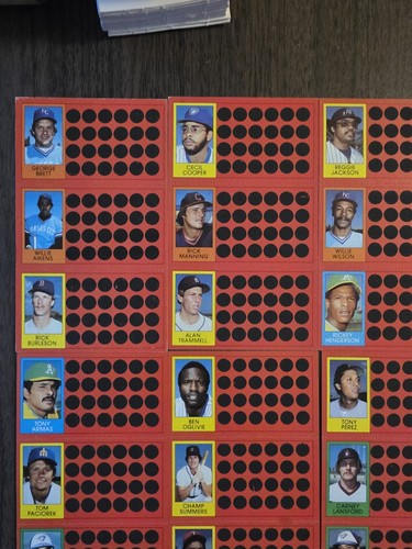 1981 Topps Baseball Scratch-Off cards - Picture 4 of 13