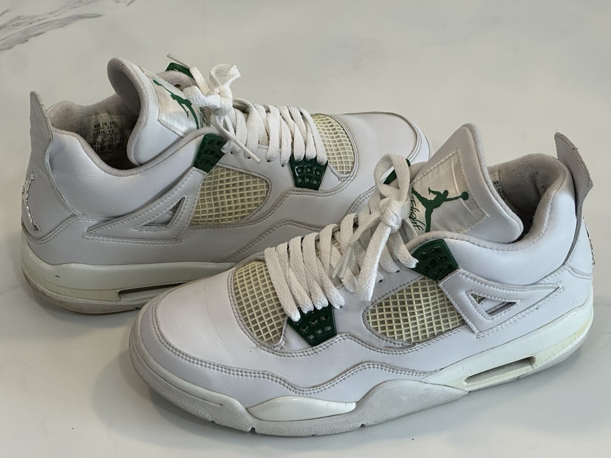 Nike Air Jordan 4 Retro 2004 Classic Green 308497-101 Size 9  display picture 1