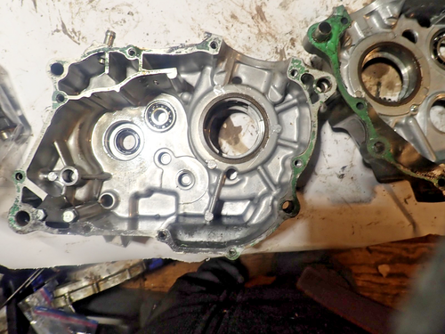 1996  HONDA XR 100 XR100 Left/Right Engine/Motor Cases - Bild 4 von 11