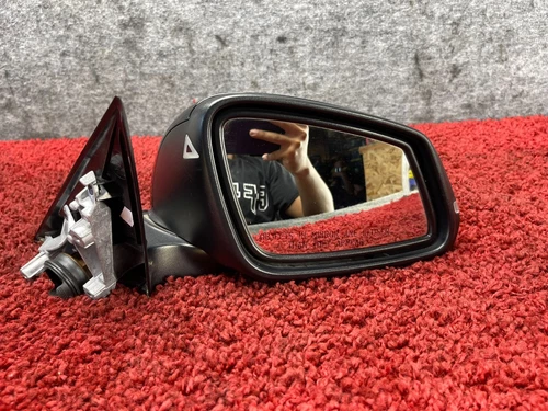 BMW 12-18 F30 F31 RIGHT SIDE DOOR MIRROR CAMERA AUTO FOLD LANE DEPARTURE OEM 46K