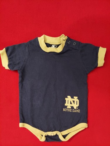 Jersey de una pieza Starter Notre Dame Fighting Irish Infant 6/9 Mos - Imagen 1 de 8