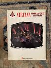 Nirvana Unplugged in New York Guitar Tab Book Hal Leonard 90's Grunge Seattle