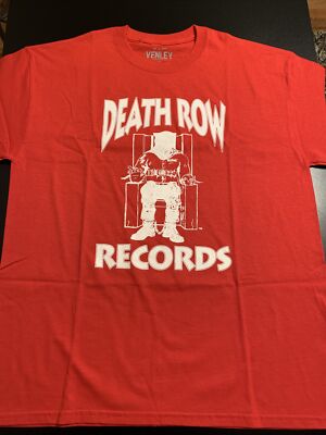Venley Exclusive Death Row Records Womens Slouch Pocket V-Neck Venley Exclusive Death Row Records Womens Slouch Pocket V-Neck
