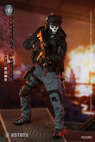 In Stock New KSTOYS KS21001 SAS Doomsday Guardian Night Battle Ghost 1/6 Figure- - Picture 12 of 21