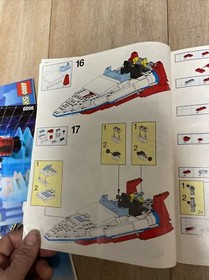 LEGO Model Team 5521 Sea Jet Manual And Stickers