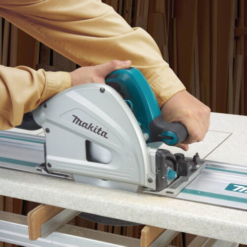 Makita SP6000J2 Plunge Saw 165mm inc 2x Guide Rails, Joining Bar & Makpac Case - Picture 2 of 5