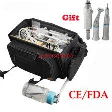 Dental Portable Unit Treatment Oil-free Air Compressor Suction System 410W FDA