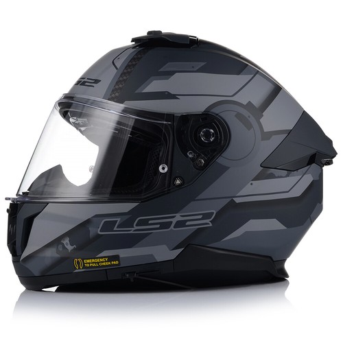 Motorradhelm | LS2 FF808 STREAM II | Integralhelm | Helm mit Sonnenblende 22.06 - Bild 3 von 12