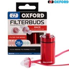 Oxford FilterBuds Motorcycle Race Reusable Noise Filtering Earplugs Motorbike