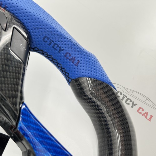 Custom Carbon Fiber Steering Wheel For Toyota 7th gen Camry 2012-2017 - Picture 2 of 3