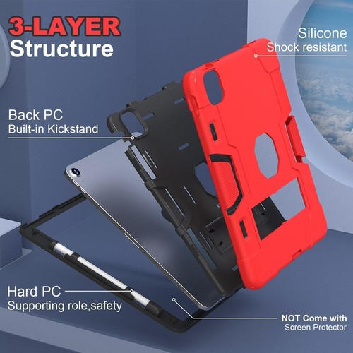 Funda protectora de goma resistente a prueba de golpes para iPad Air 13 pulgadas M2 2024-2025 - Imagen 59 de 105