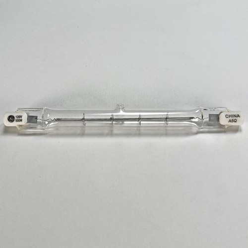 GE FCL 500W 120V R7S Double Ended 4.7MOL 2000HR 3000K Lamp - Picture 2 of 4