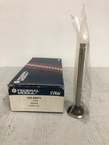 4 PCS EXHAUST VALVE 105-33471 TRW BRAND PERKINS - Picture 5 of 7