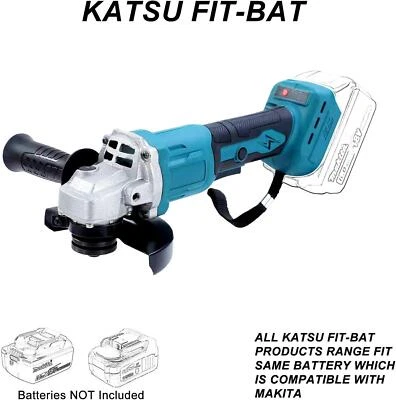 KTS FIT-BAT Cordless Angle Grinder 115mm (No Btry)