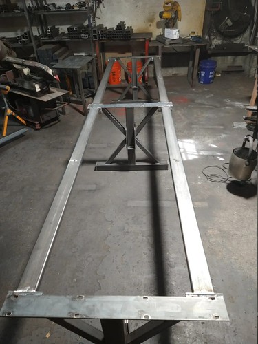 METAL TABLE LEGS, SUPER HEAVY DUTY INDUSTRIAL STEEL BASE, FARMHOUSE TABLE LEGS - Picture 6 of 9