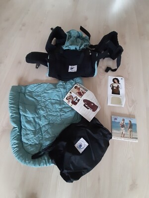 Babytrage Ergobaby Carrier grün/schwarz 