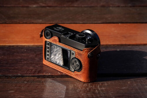 Kenji Leather Half Case for Leica M8 M9 M9P *new cutting & italian leather - Picture 2 of 6