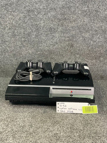 Sony PlayStation 3 74 GB Fat Console CECHL01 Video Gaming System W/ Controllers - 第 2/19 張圖片