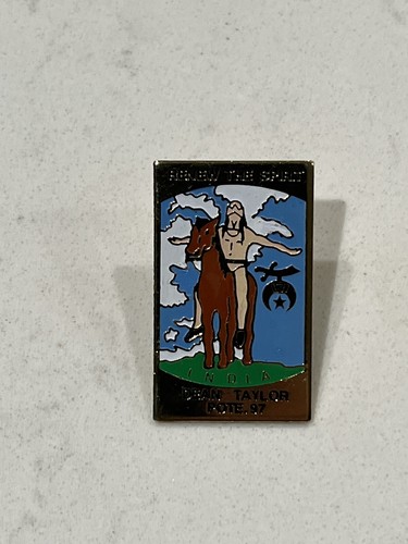 1997 Masonic India Shrine "Renew the Spirit" Pin - Picture 2 of 4