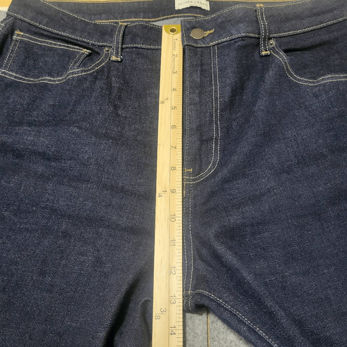 Oliver Logan Jeans Women's Sz 34 Dark Blue Madison Wide Leg Baggy Oversized Boho - Picture 9 of 12