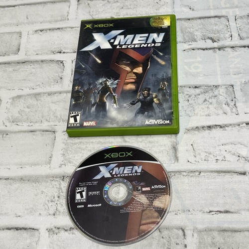 Microsoft Xbox X-Men Legends Tested Working Video Game - No Manual Marvel