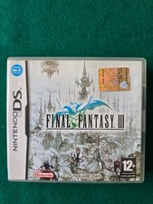 Final Fantasy III ITA - Final Fantasy 3 italian  - Nintendo DS | Completo 