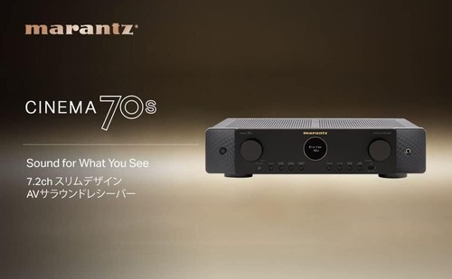MARANTZ CINEMA 70s 7.2ch Slim Design AV Surround Receiver 8K Ultra HD, HDR10+ - Picture 16 of 25