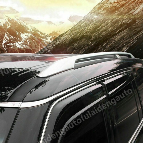 For Nissan Armada Patrol Y62 2012-2021 Alloy Roof Rail Rack Side Rail Bar Kit - Picture 3 of 6