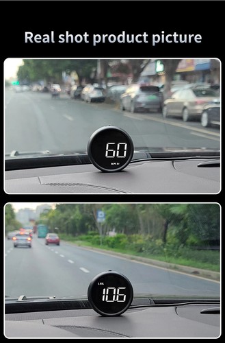 Head Up Display HUD Speedometer Car Projector Alarm Fuel Consumption Volt Meters - Picture 20 of 23