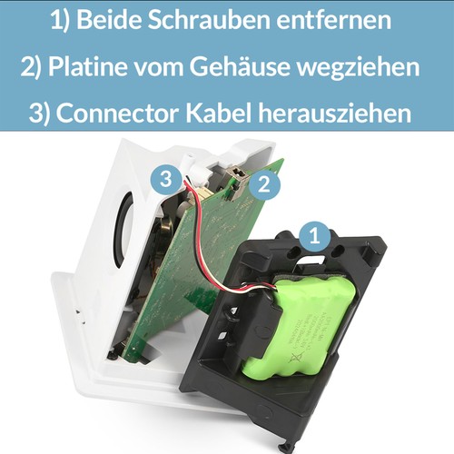 1x Akku für Toniebox 50AA5S Ersatzakku Batterie für original Tonie Box 2000 mAh - Afbeelding 5 van 9