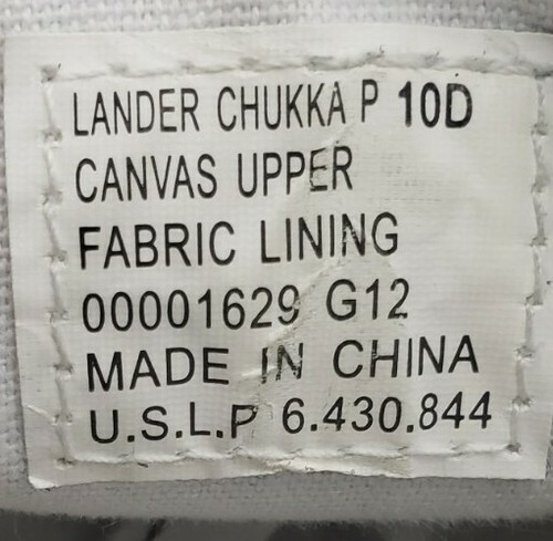 Polo Ralph Lauren Lander Chukka Gray High Top Sneaker US Men's Size 10 D Gray - Picture 8 of 8