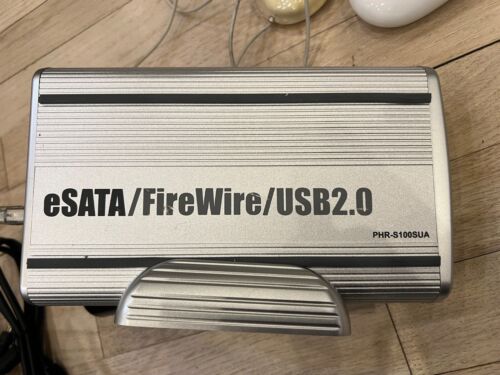 Macally eSATA/FireWire/USB2.0 PHR-S100SUA Festplattengehäuse - Bild 2 von 9