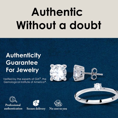 0.65 CT Natural I2 H Diamond Womens Stations Necklace 14K Yellow Gold 18" - Picture 3 of 6