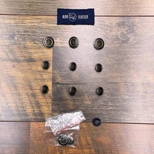 Alan Flusser Metal Buttons Spare Replacement Suit Jacket Blazer Sport Coat