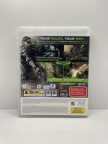 Tom Clancy's Splinter Cell Blacklist The Ultimatum Edition PS3 Playstation 3 - Picture 13 of 16