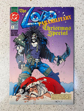 Lobo Paramilitary Christmas Special 1st App Dawg DC 1991 Superwoman DCU Gemini