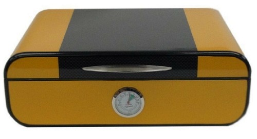 MARKEN HUMIDOR FÜR 25 ZIGARREN - BEFEUCHTER HYGROMETER ZIGARRENABSCHNEIDER - Bild 3 von 5