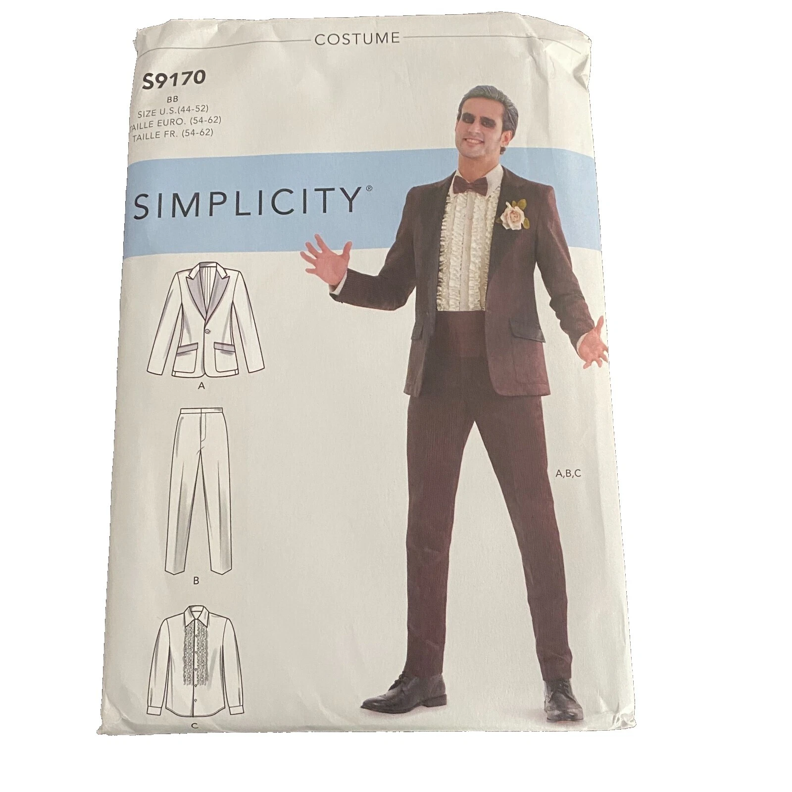 Traje de hombre de Patrones de Costura