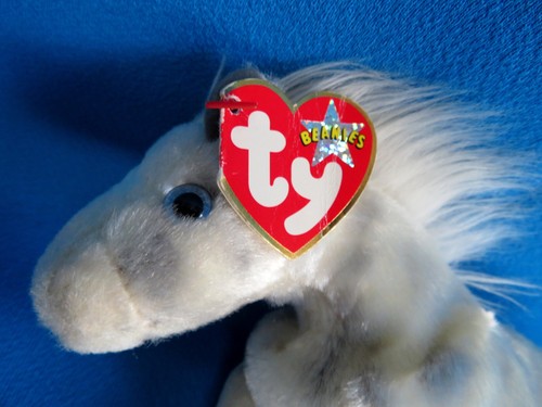 LIGHTNING PONY APPALOOSA HORSE PLUSH soft toy ❤️ TY BEANIE BABIES vintage 2002 - Picture 2 of 7