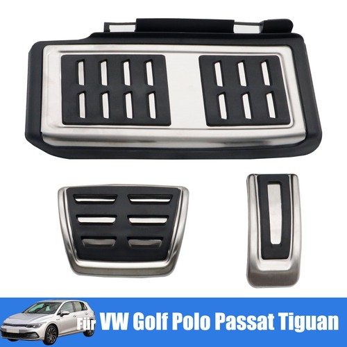 Pedalkappen Sets Automatik Für VW Skoda Octavia 5E Rapid Seat Leon 3 5F Audi A3 - Picture 10 of 16