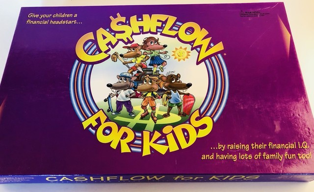 cash flow for kids board game rich dad poor dad robert kiyosaki