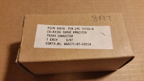 Lightning Protection Corp LPC 10755-8 Triax Coaxial Surge Arrester Antenna NEW - Picture 2 of 9