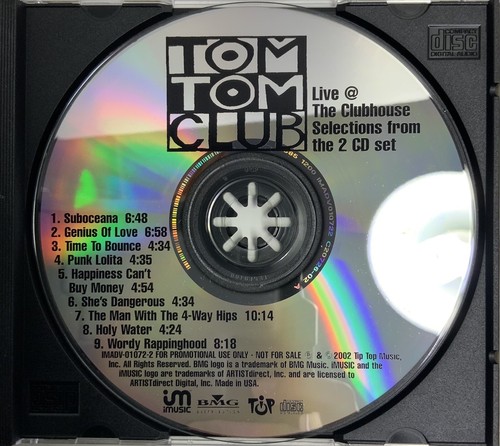 Live @ The Clubhouse 2002 Music CD Tom Tom Club UsedCDmusicCom - Picture 7 of 8