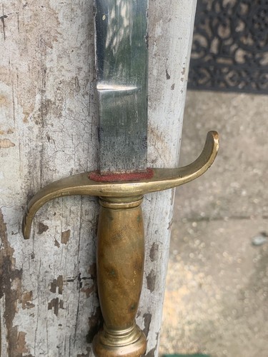 1864 Prussian Artillery Gunner Short Sword Unmarked - Picture 10 of 12
