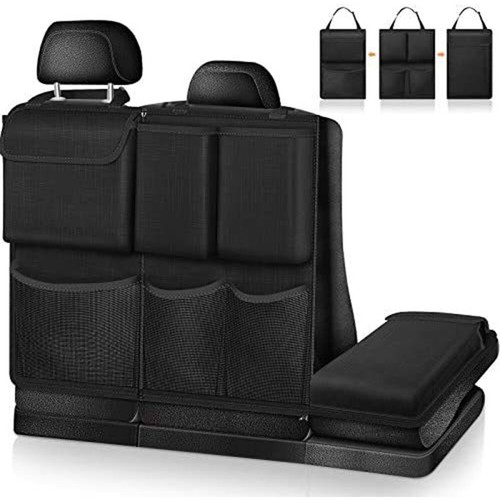 Detachable Seat Back Hanging Organisers Storage Bag with Zippers Large Capacity - Picture 6 of 13